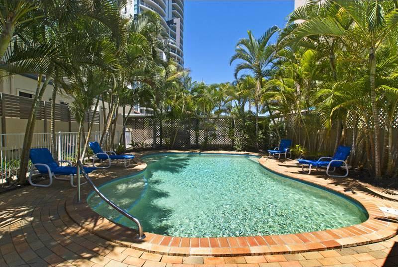 Budds Beach Apartments Surfers Paradise Exterior foto